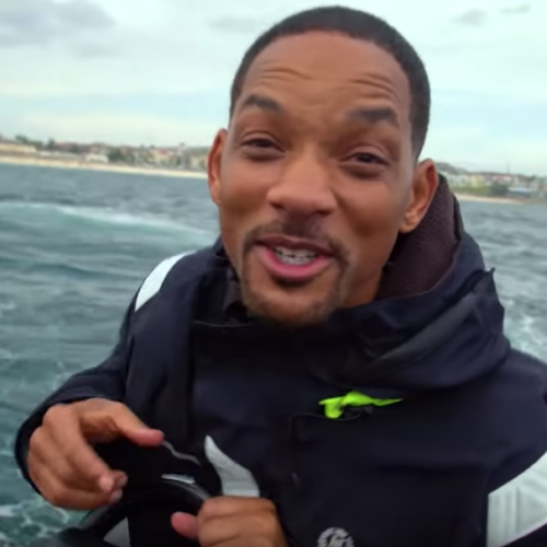 Will Smith onboard Ocean Extreme